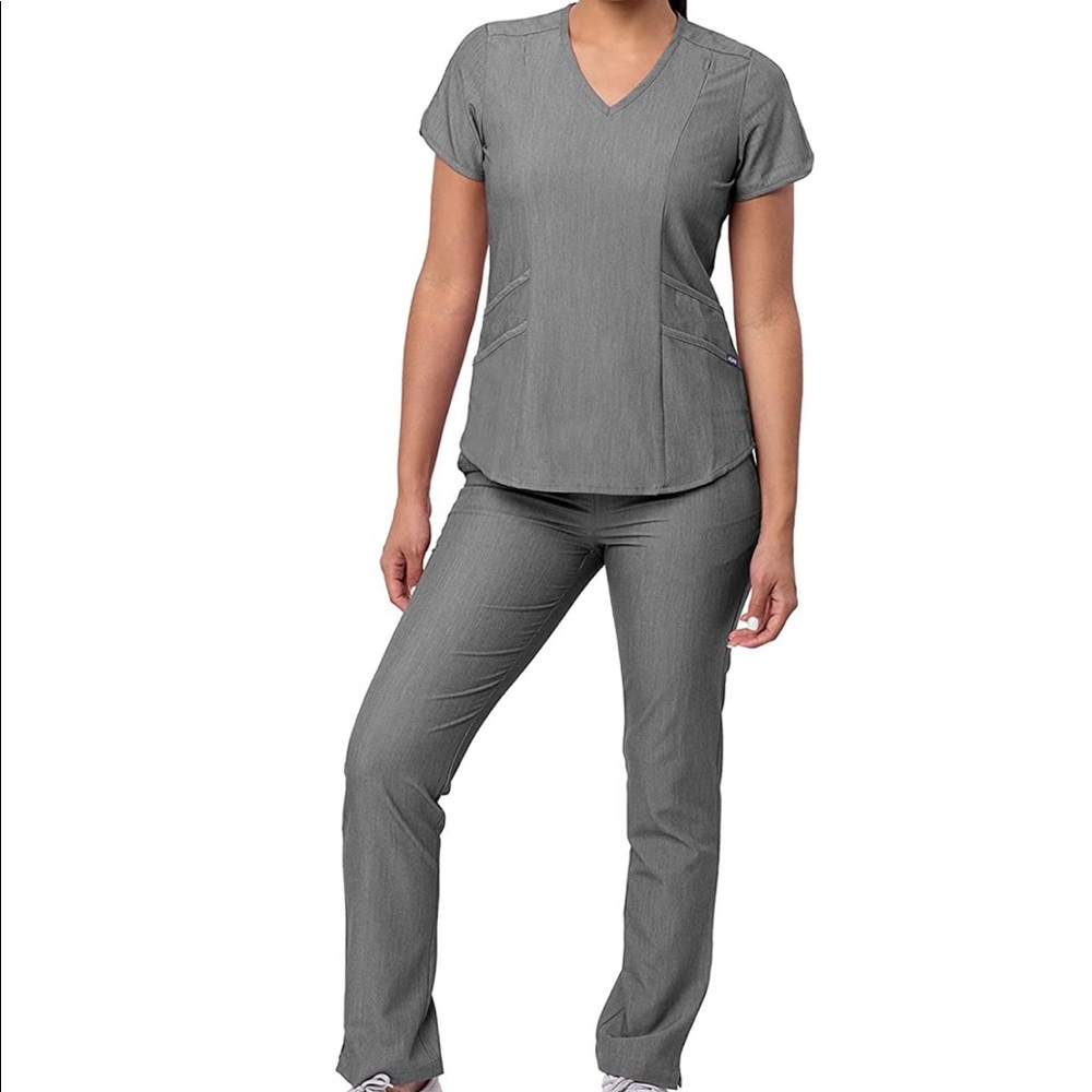 Adar Pro Classic Scrub Heather Grey  set